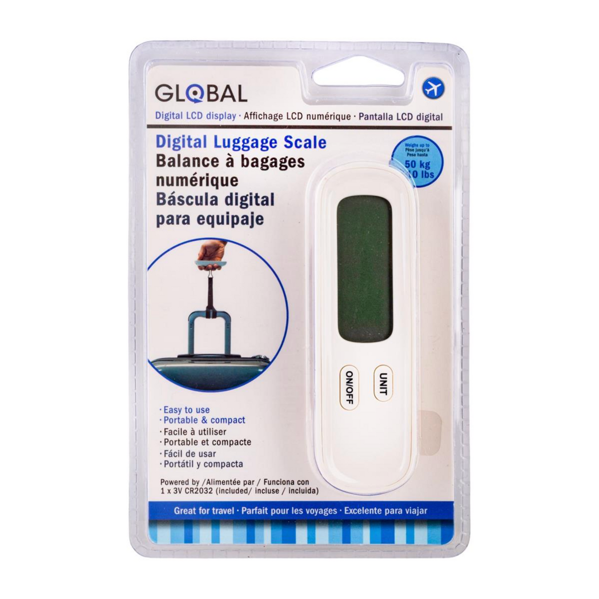 Digital Luggage Scale – 50kg/110lbs