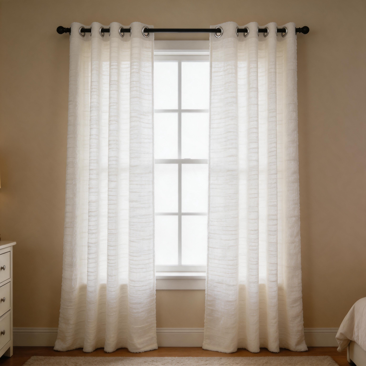 Bermuda Sheer Curtain Panel 54"x90"