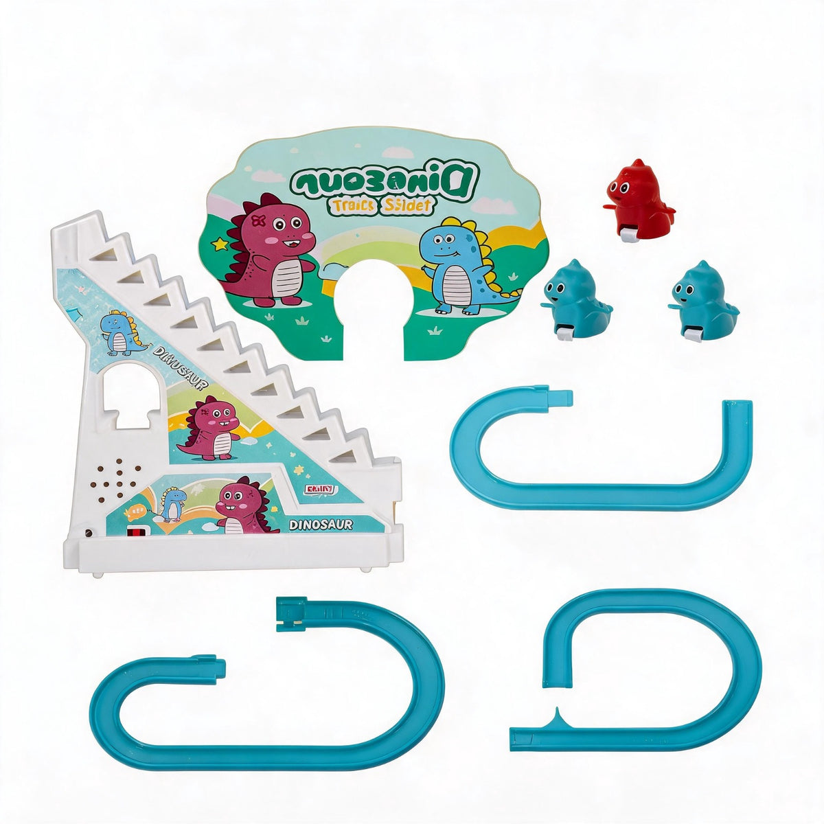 Climbing Ladder Music Track Toy – Light Up & Sound, Battery Operated