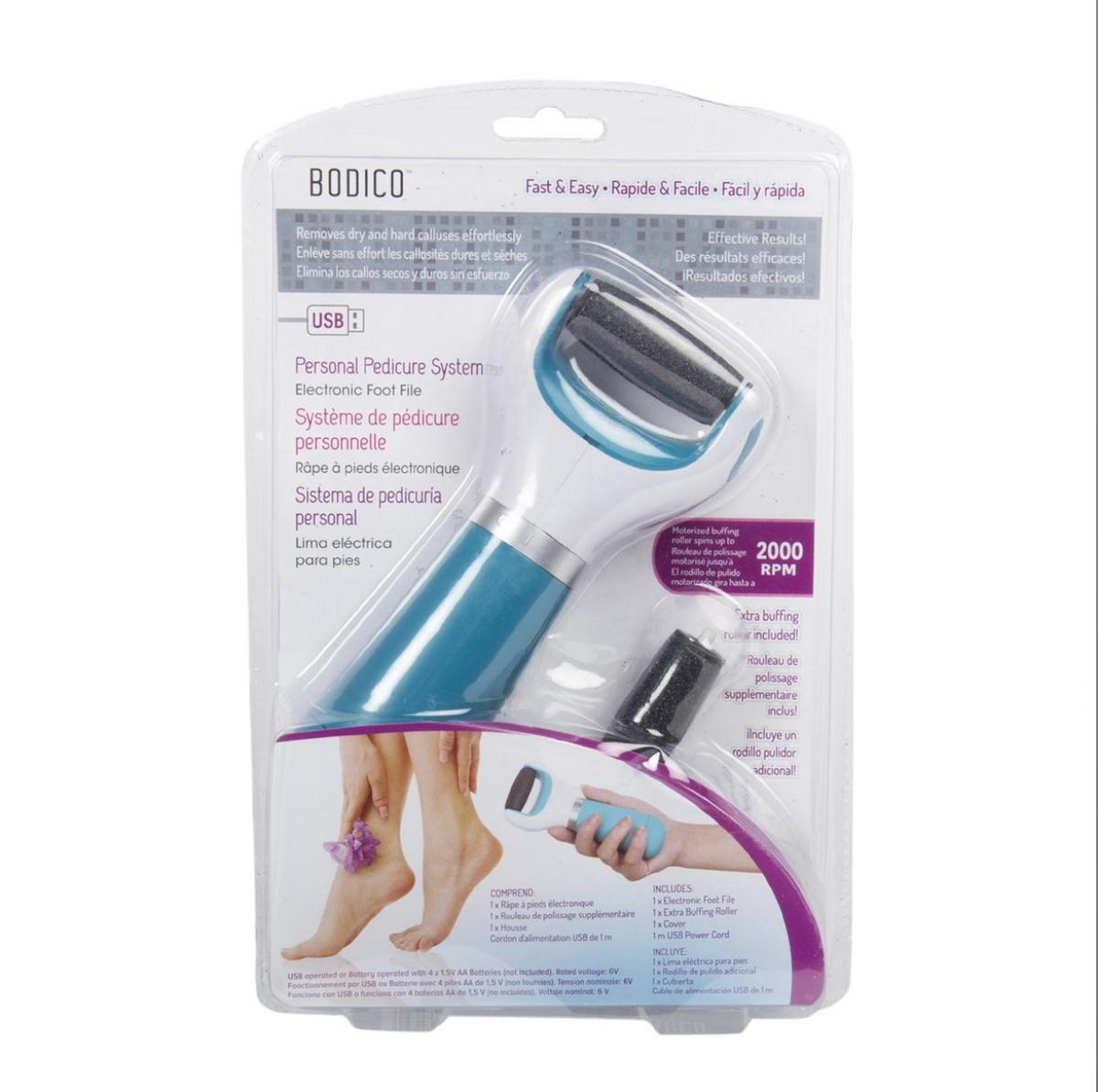 ELECTRIC FOOT CALLUS REMOVER
